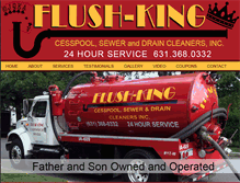 Tablet Screenshot of flush-king.com
